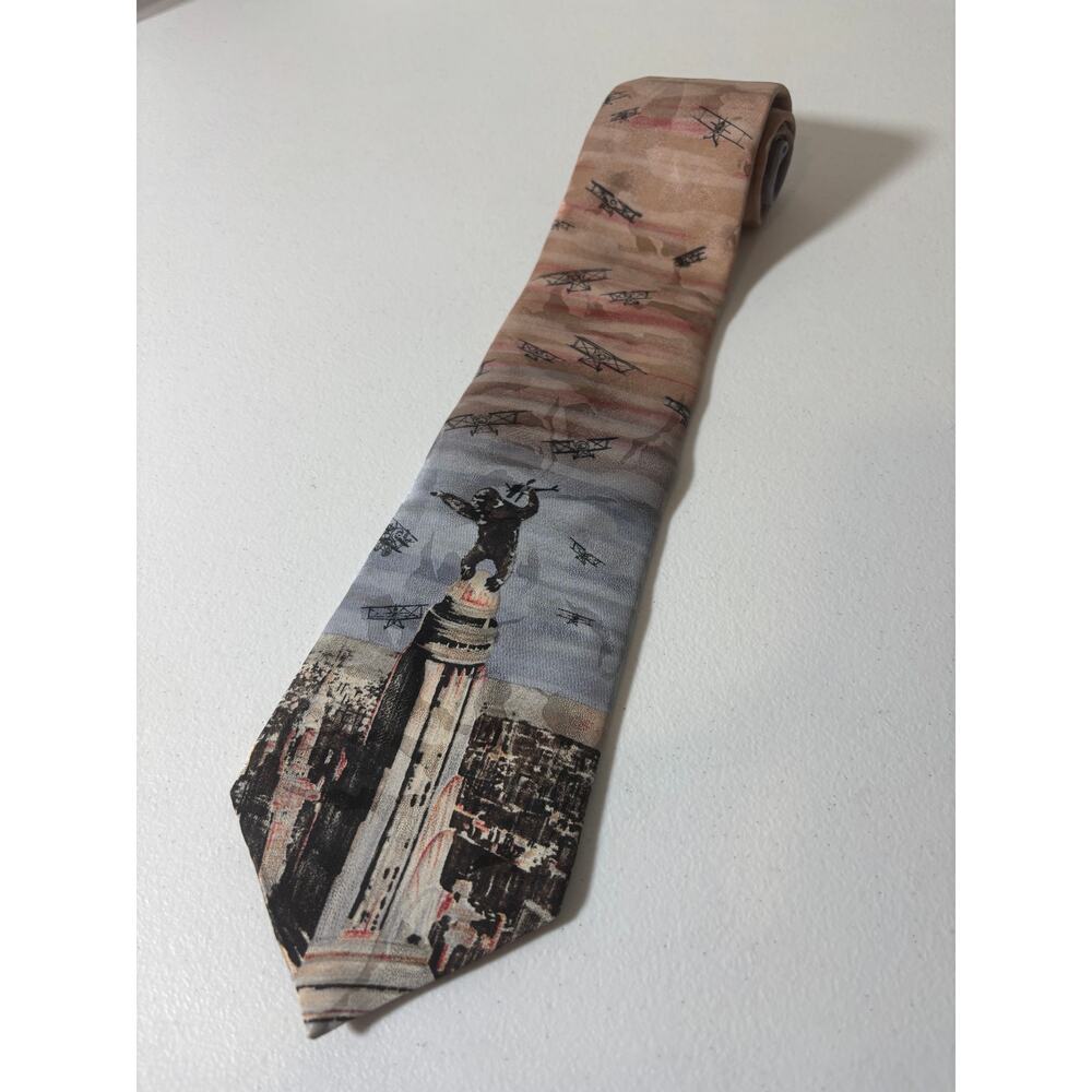 King Kong Vintage 1992 RKO Pictures Men’s Silk Necktie American Film Classics